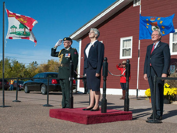 Installation ceremony for Antoinette Perry as the 42nd Lieutenant Governor of Prince Edward Island