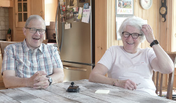 Honourable Lawrence MacAulay and his wife